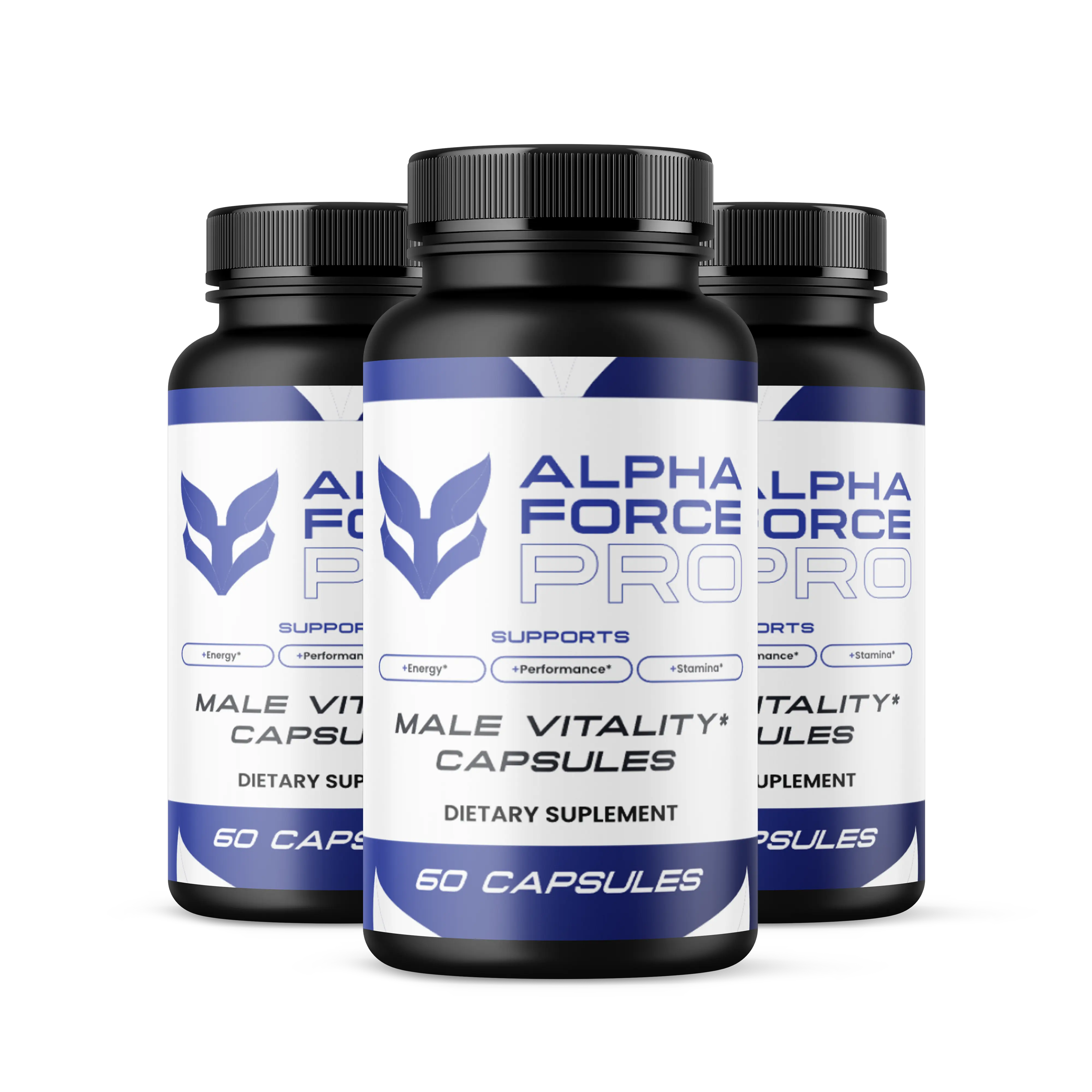 Alpha Force Pro Supplement Bottles